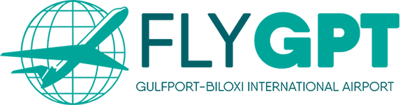 FlyGPT Gulfport International Airport Logo