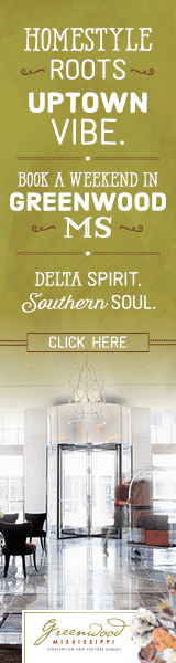 Homestyle roots. Uptown vibe. Book a weekend in Greenwood, Mississippi. Delta Spirit, Southern Soul.