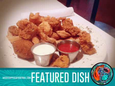 Mississippi Gulf Seafood Trail Featured Dish